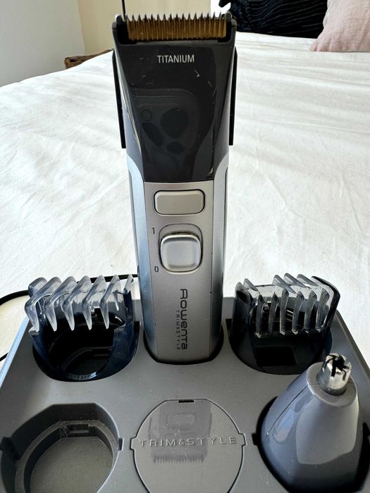 barbeador elétrica e aparador de cabelo Rowenta