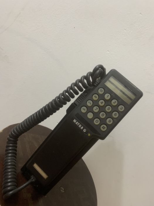 Matra Nokia Radiomobile ER 2402 - Pour Pièces - Avec Câbles Et Accessoires
