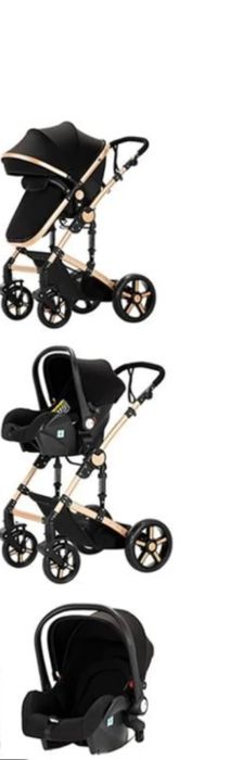 Carrinho de bebe 3 em 1 magic zc
