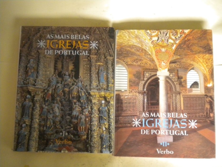 As mais belas Igrejas de Portugal - 2 Volumes