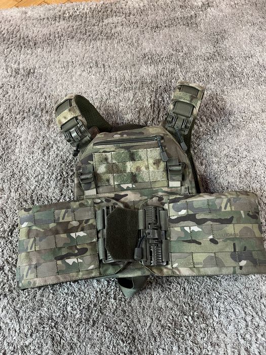 Плитоноска Ukrarmor , напашник , мультикам