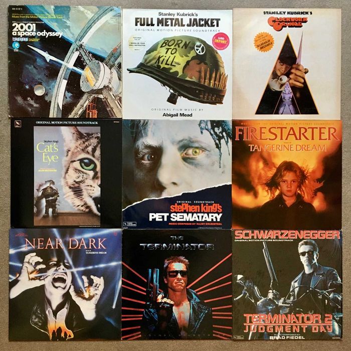 Discos vinil LP álbuns - bandas sonoras de filmes