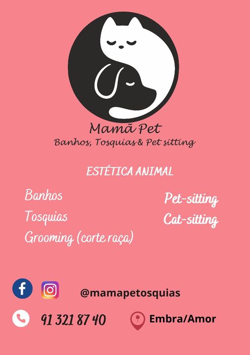 Mamã Pet - Pet sitting & Banhos e Tosquias