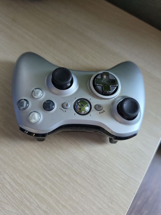 Pad xbox 360 Silver limitowany x360 srebrny