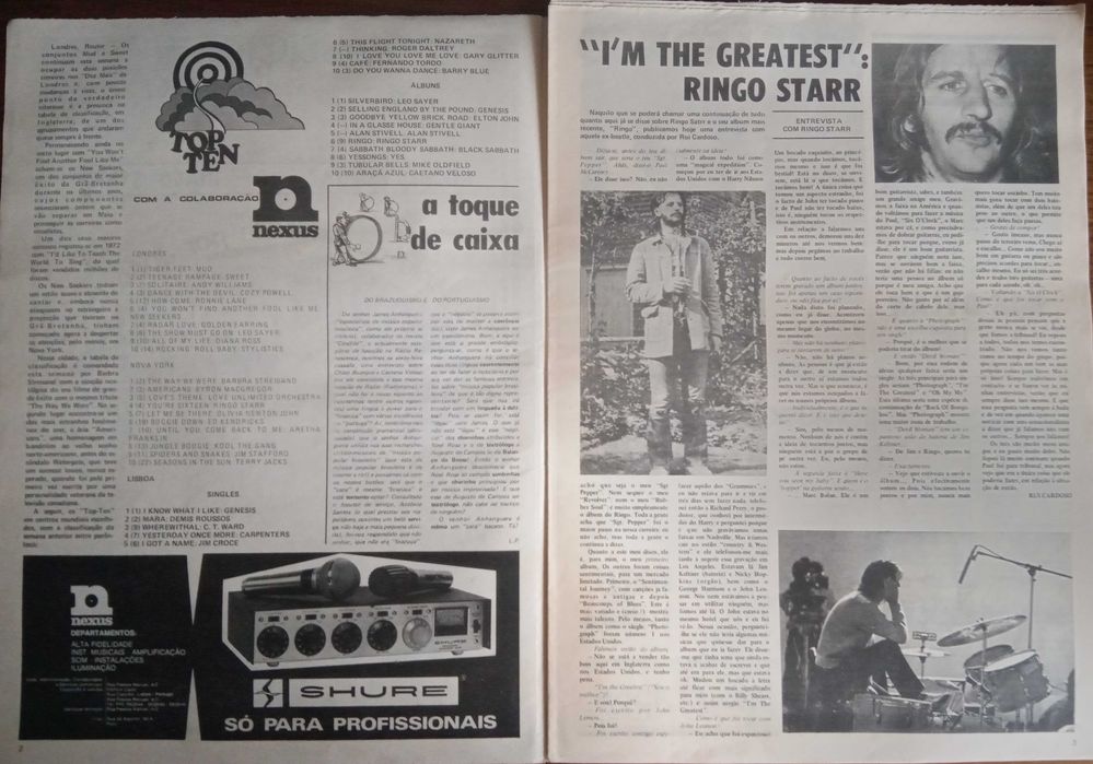 José Afonso	- - -		Musicalíssimo - nr. 68	- - - - -	Jornal