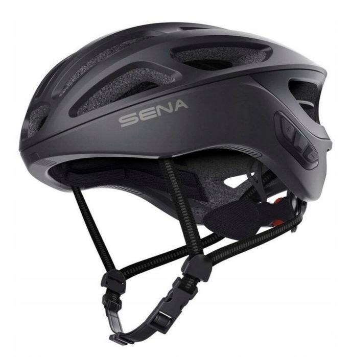 Kask z głośnikami Sena R1 ROAD interkom r. 55-59 M Bluetooth zestaw audio hulajnoga rowerowy sportowy rower