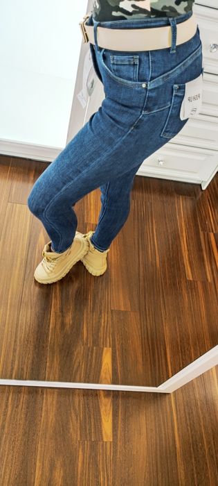 Spodnie jeansowe dżinsy push up S M L