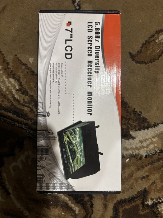 Монітор 7 дюймів із приймачем 5.8ГГц