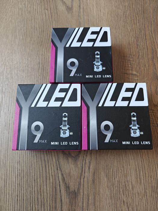 Світлодіодні міні лінзи мини линзы Y9 max H7 H8 H9 H11. Комплект