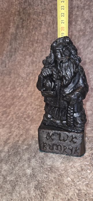 Rzeźba górnicza Skarbnik z Węgla KWK Budryk