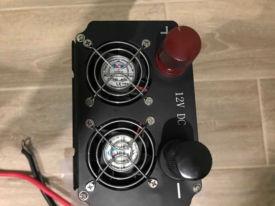 інвектор 12 вольт+акумулятор 105 а