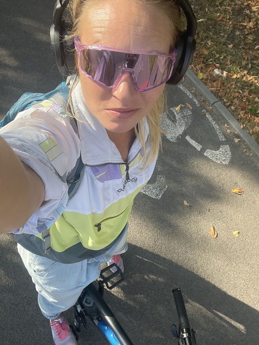 Nowe fioletowe okulary przeciwsłoneczne Kapvoe rowerowe UV