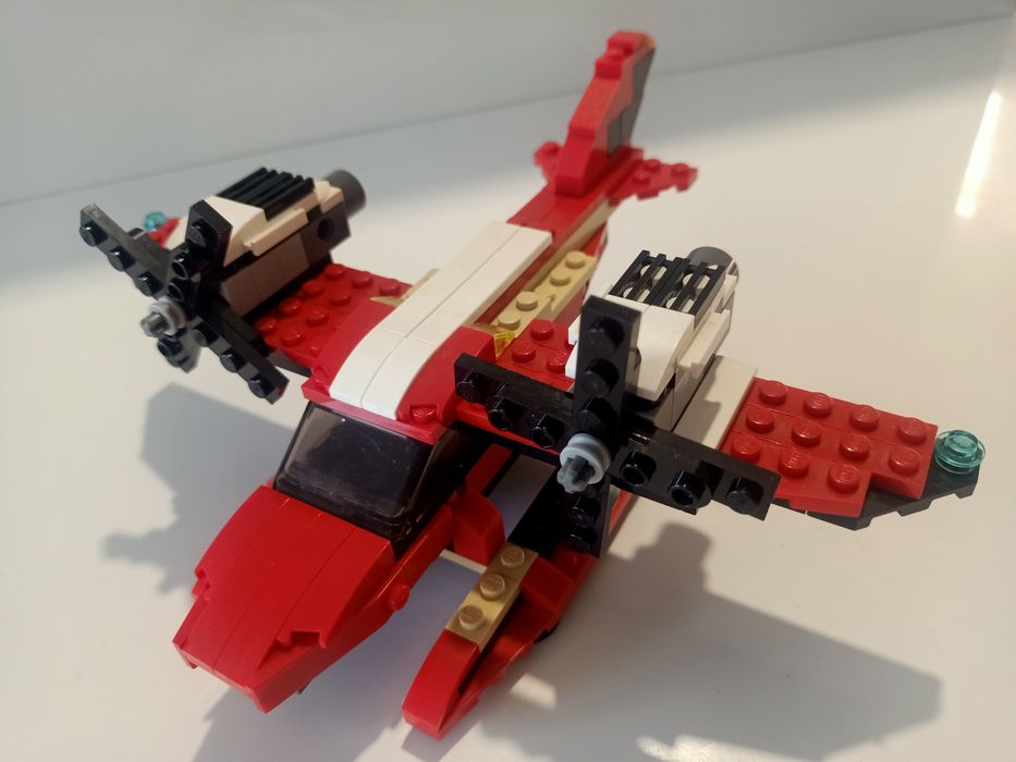 LEGO 31024  Creator 3w1 - Czerwone Konstrukcje + instrukcje+pudełko