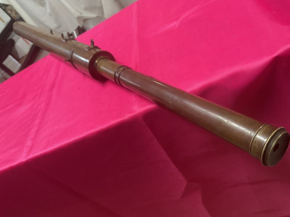 Binóculo marítimo latão cobre