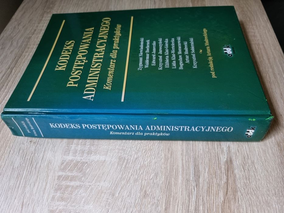 Kodeks Postępowania Administracyjnego Komentarz dla praktykantów