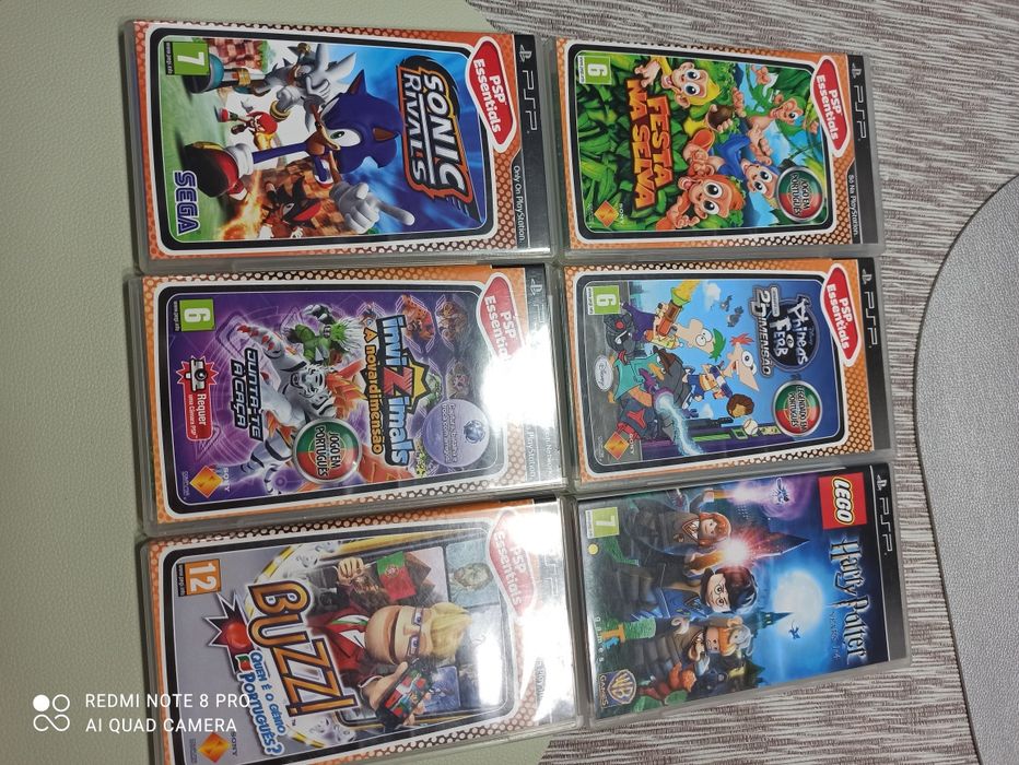 Jogos originais para PSP
