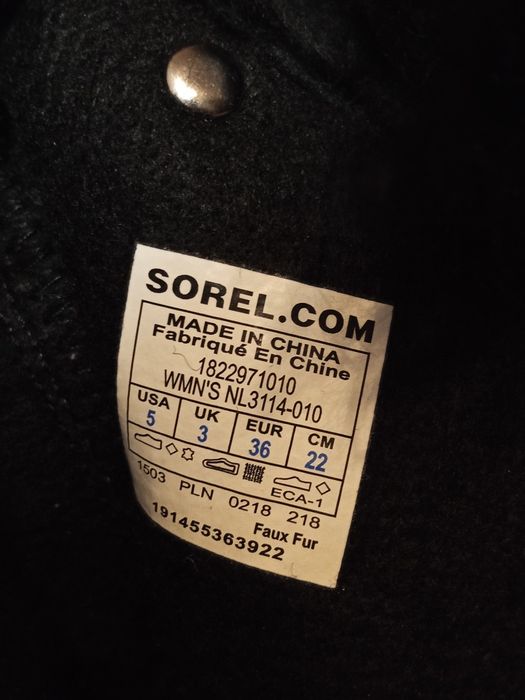 Buty  damskie Sorel 36 Nowe