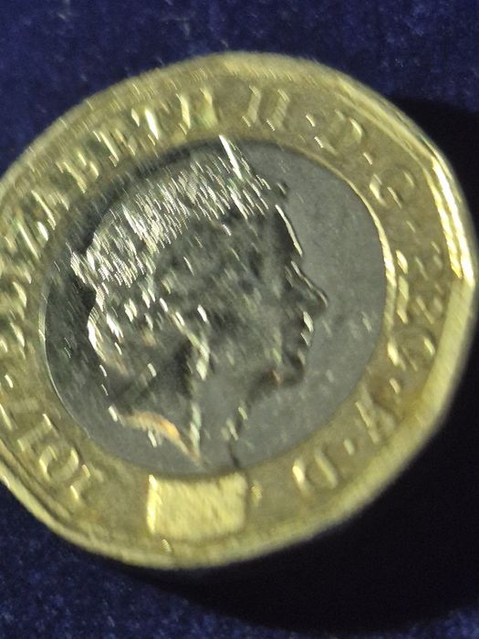 One pound 2017 moneta kolekcjonerska