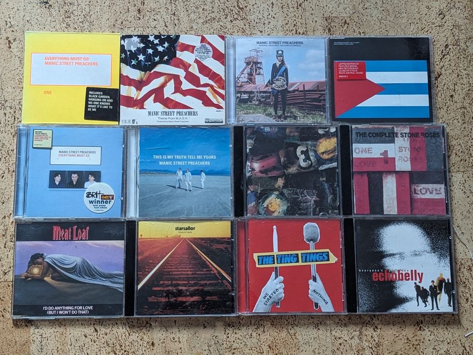 CD диски Meat Loaf, Status Quo, Marillion, Spandau Ballet, Starsailor