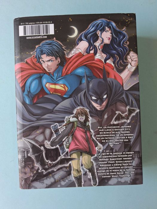 Batman & Liga de la Justicia MANGÁ - Shiori Teshirogi - 792 páginas