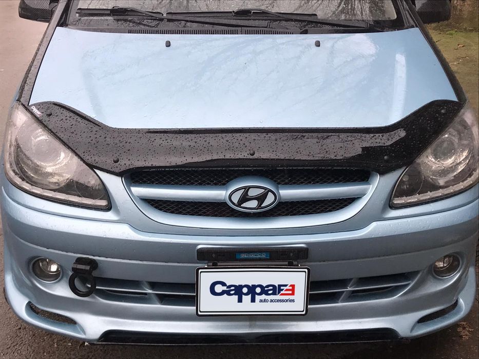 Hyundai Getz 2006+ Дефлектор капоту (EuroCap)