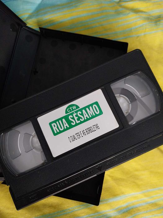 VHS  "Rua Sésamo - O Gualter e as Borboletas - Número 19