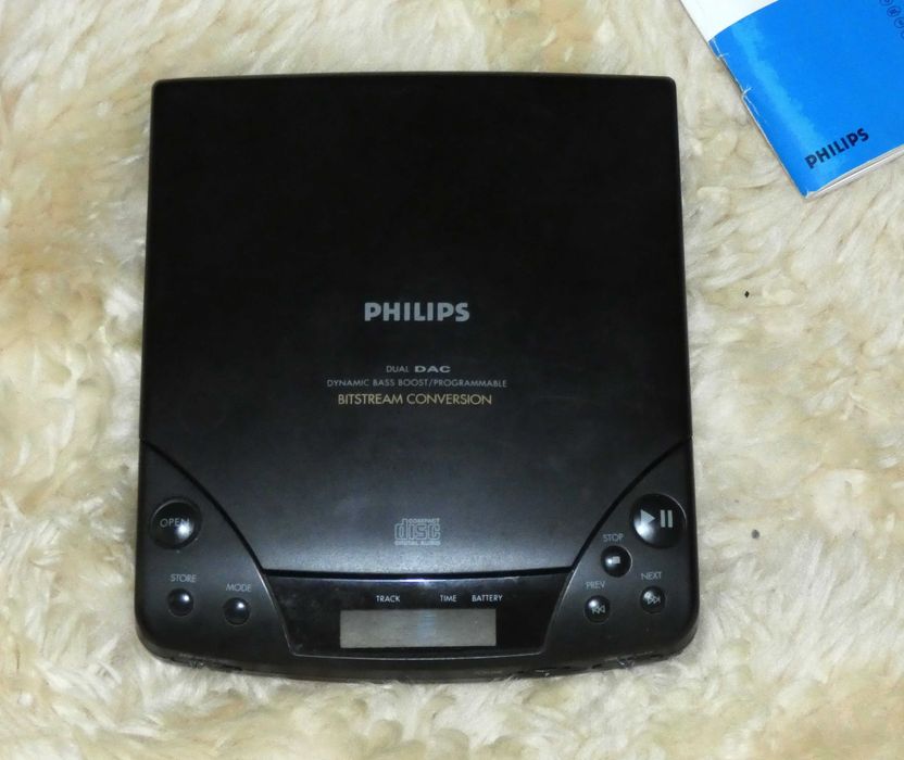 Коллекционный аудиофильский CD-плеер Philips AZ 6821 Dual DAC. Идеал + Комплект