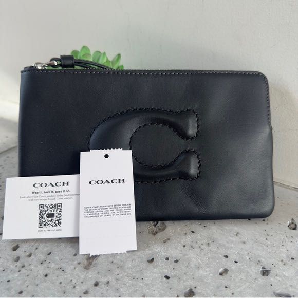 Женский кожаный кошелек Coach оригинал жіночий гаманець оринінал