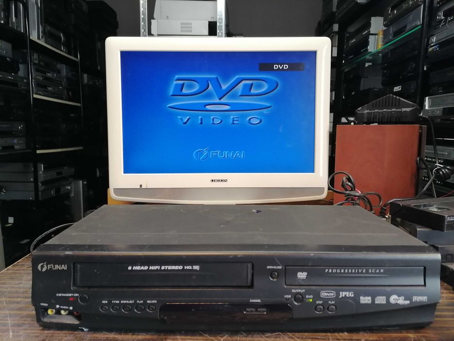 Magnetowid VHS/DVD Funai D8A-A4110DB HI-FI Stereo