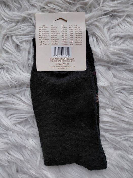 Skarpety męskie czarne