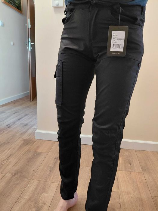 Nowe spodnie trekkingowe, sportowe, robocze texstar, s/xs