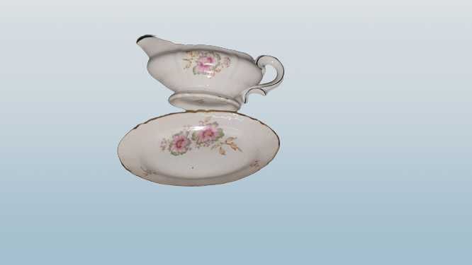 Molheira antiga com prato