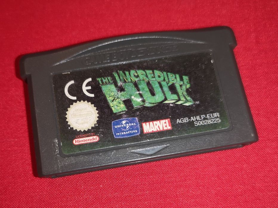 Incredible Hulk Marvel GAME BOY ADVANCE gra ANG (oryginał testowany)