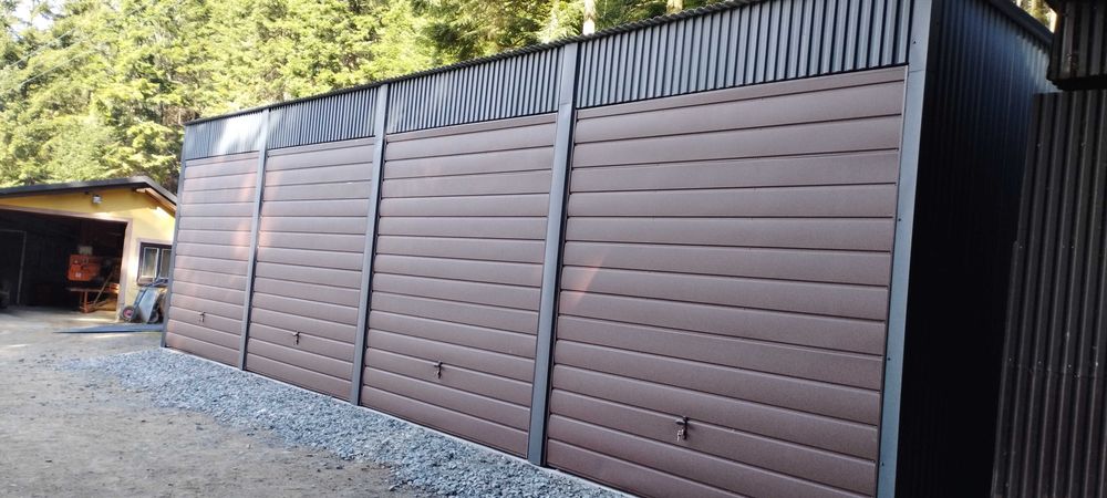 garaż blaszany hala magazyn wiata 15x6 x3.50 blaszaki garaże