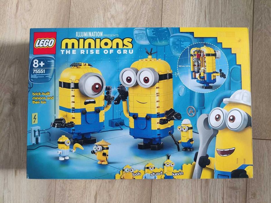 LEGO 75551 Minions Minionki z klocków i ich gniazdo