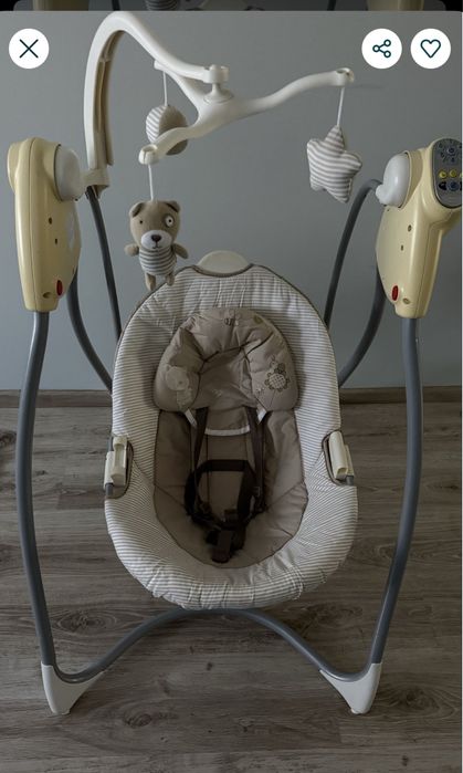 GRACO крісло гойдалка для дітей та немовлят