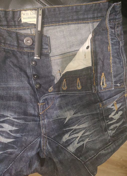 Джинси 32/32 та 30/32 Denim Co by Primark (tapered та straight)
