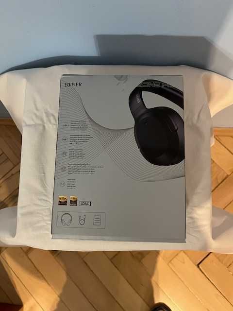 Słuchawki bezprzewodowe Edifier W820NB Plus Nauszne Bluetooth Czarny