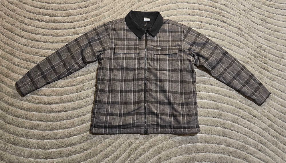 Columbia Pitchstone Heavyweight Shirt Jacket Black/Gray