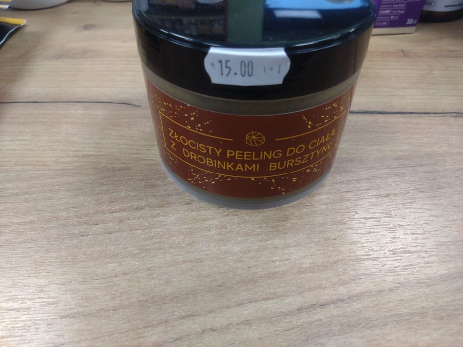 Peeling do ciała z drobinkami Bursztynu 300g