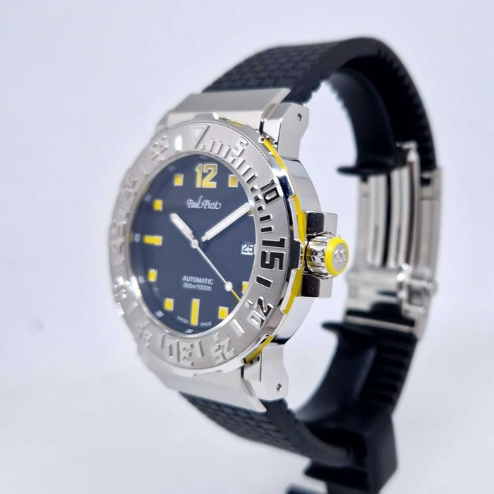 Promocja Paul Picot C-Type Plongeur Classic 43 mm P4118.SNGN.3012CM061