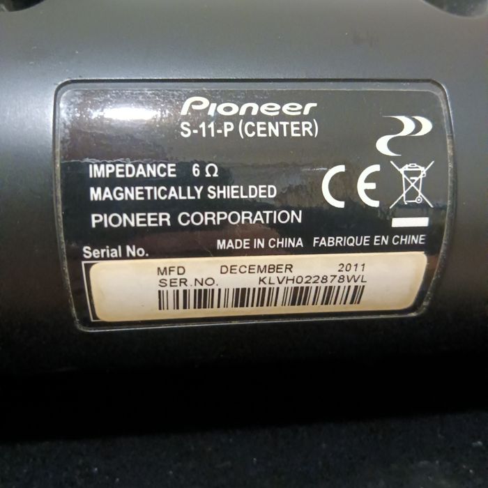 Subwoofer + 2 colunas