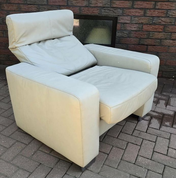 Luksusowy fotel skórzany RELAX – nowoczesny design