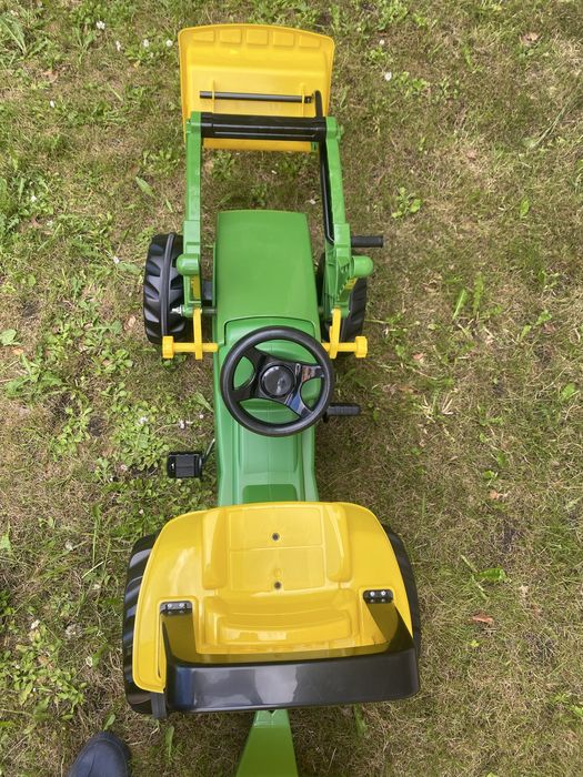 NOWY Jeździk ROLLY TOYS Traktor z łyżką i przyczepą