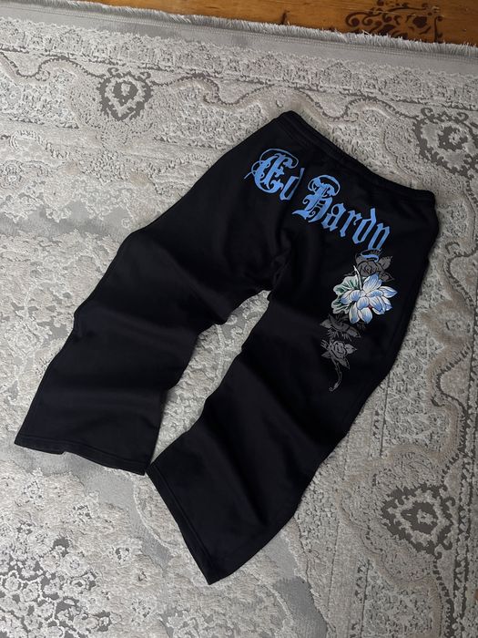 Широкі штани Ed Hardy / baggy Джинси біг лого Ед Харді