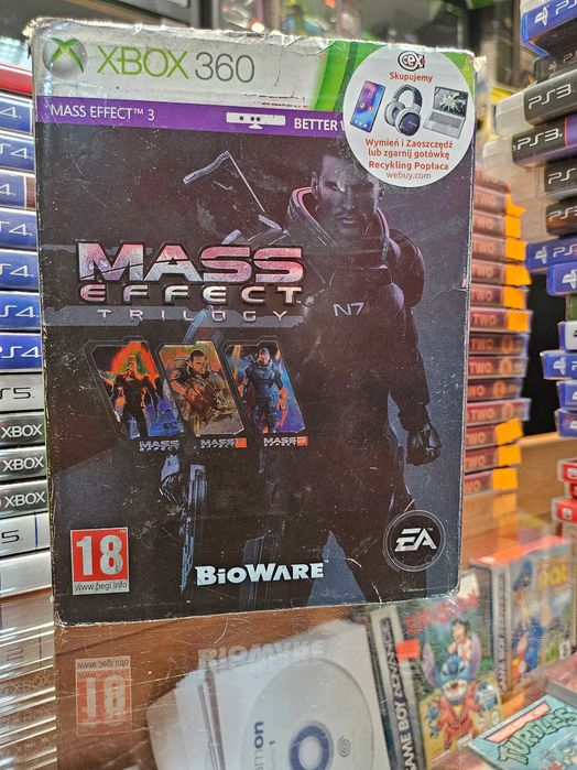 Mass Effect Trilogy XBOX 360, Sklep Wysyłka Wymiana