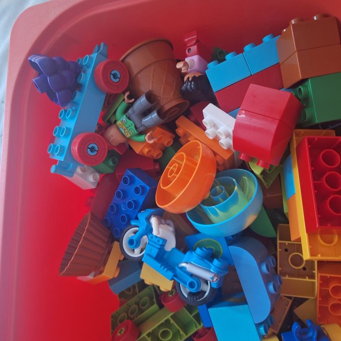 Klocki lego duplo miks ok.3 kg