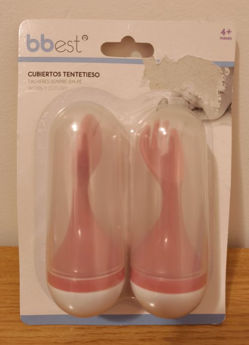 Talheres sempre em pé para bebé da Bbest
