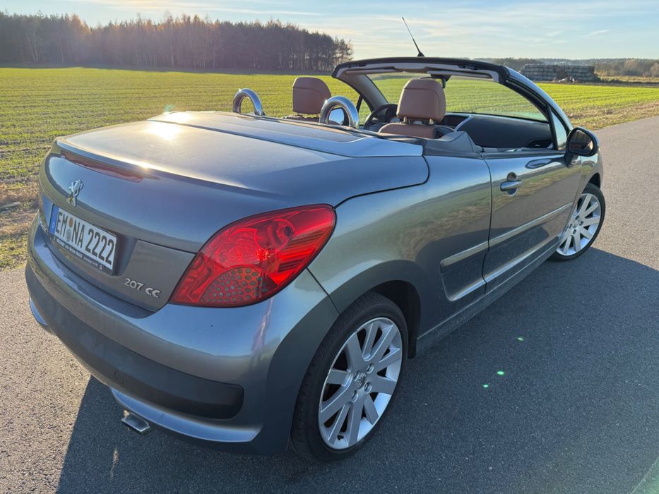 Peugeot 207cc”150KM“Rude skóry“piękny“