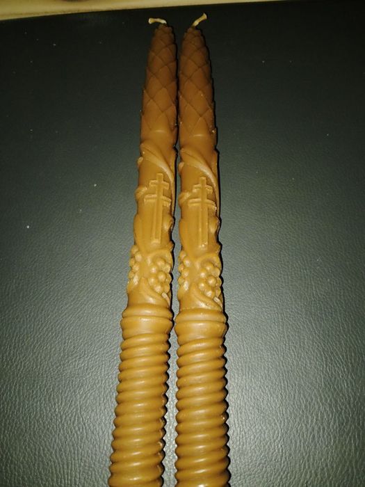 Свічки з натурального воску